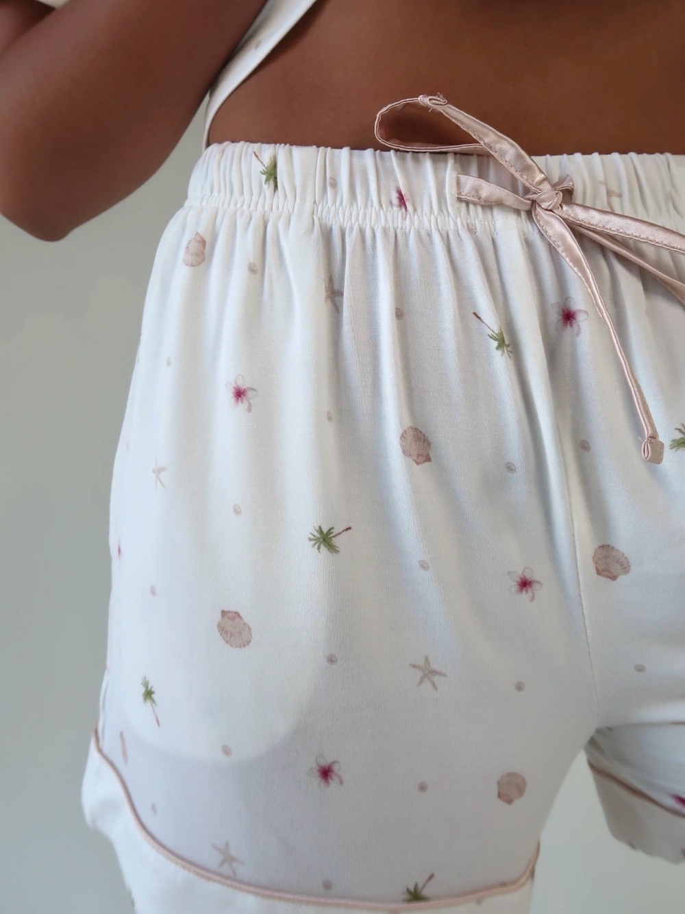 Solibeech Soft Palm PJ Collection | Modal Short Set - Picture 7 of 13